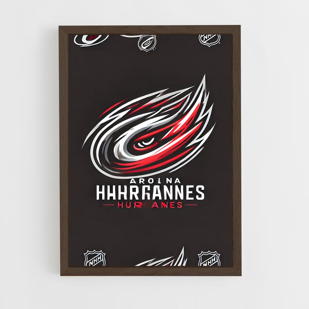 Poster L'Ouragan Carolina – affiche Hockey sur glace (vue 5)